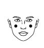Calms visible redness